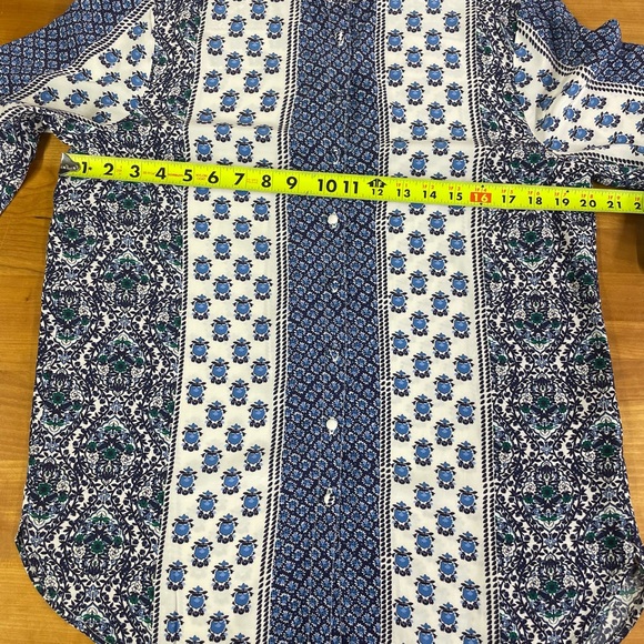 Boden wide sleeved relaxed Georgette blouse size 6 - Picture 7 of 11